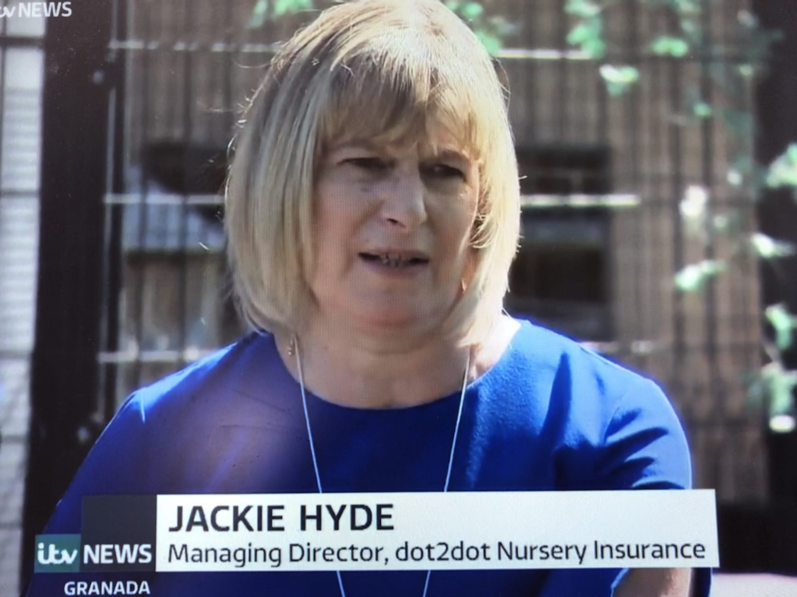 Jackie on Granada Reports